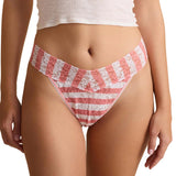 Signature Lace Low Rise Thong