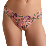 Signature Lace Low Rise Thong