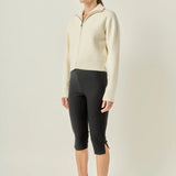 Zip Up Knit Jacket