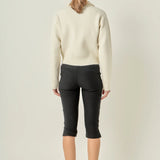 Zip Up Knit Jacket