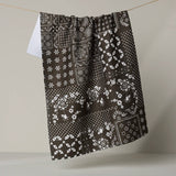 Blossoming Bandanna Brown Tea Towel