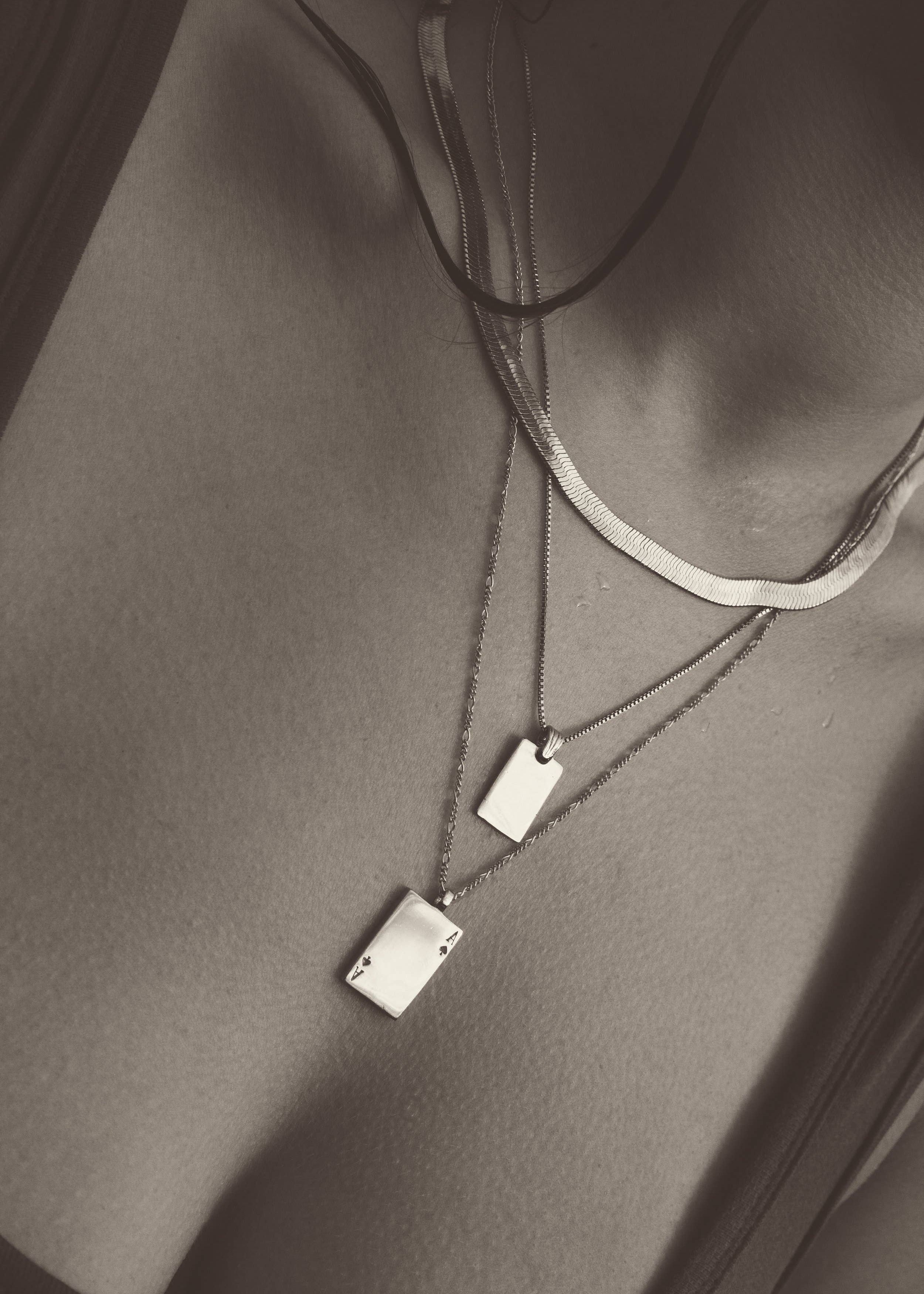 Ace of Spades Necklace