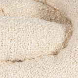 Woven Cotton Bouclé Knot Pillow
