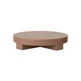 MDF Lacquered Terra-cotta Pedestal