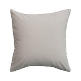 Woven Cotton Printed Pillow with Abstract Design & Silver Foil