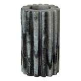 Marble Cogged Tealight/Taper Holder - Tall