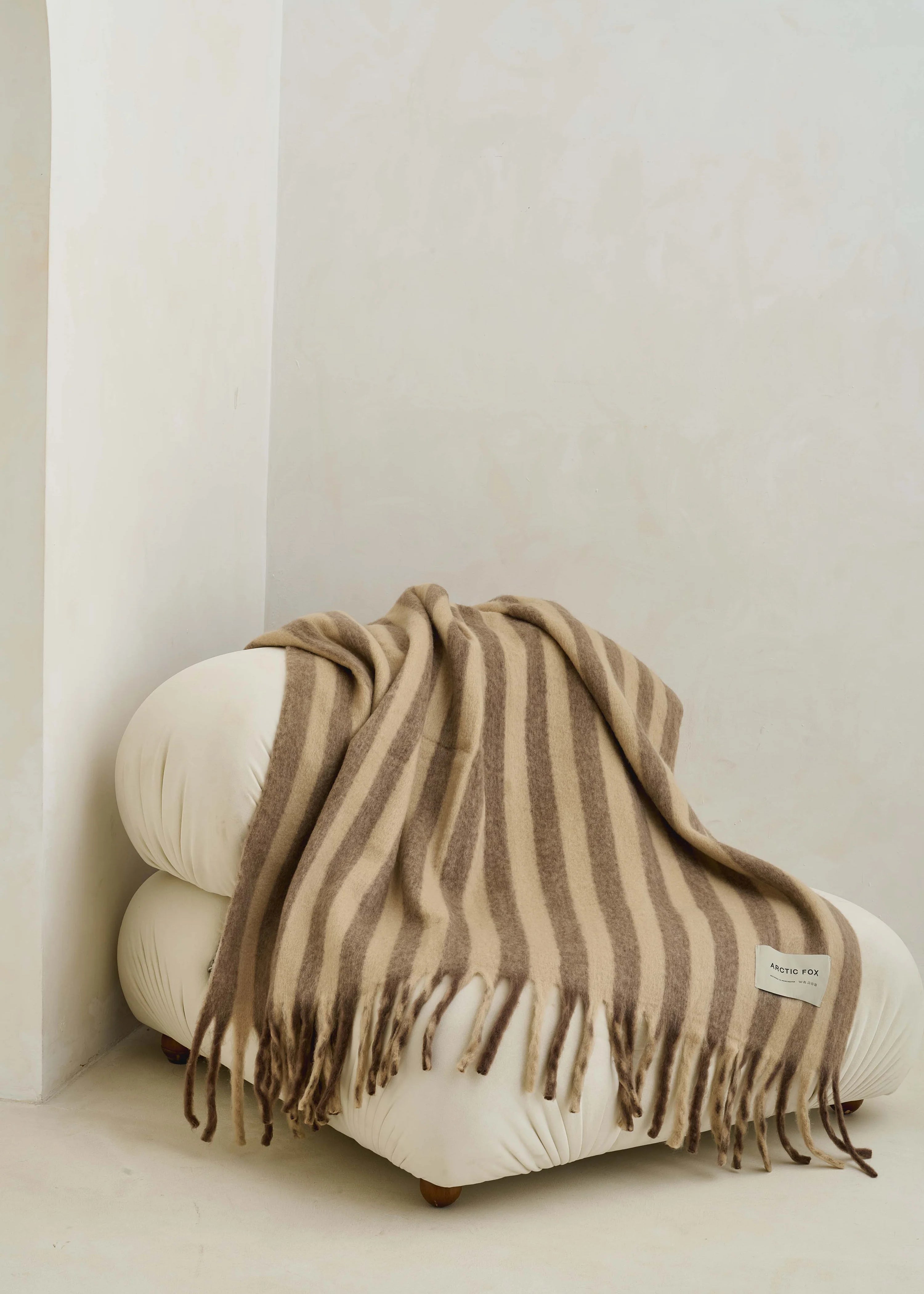 The Wool Stripe Throw