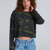 Cropped Long Sleeve Tee