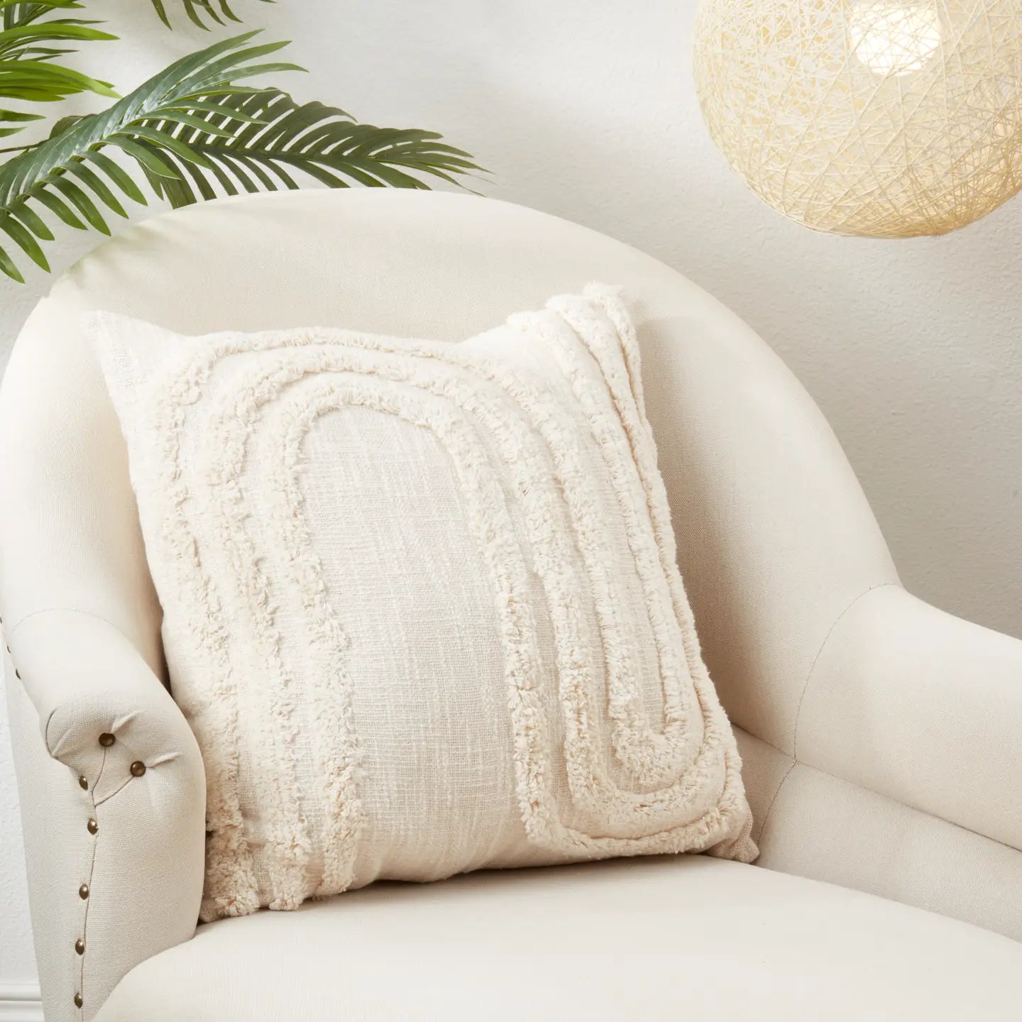 Tufted Throw Pillow