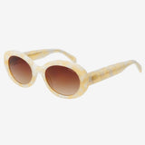 Aria Acetate Women's Oval Sunglasses
