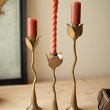 Tulip Taper Candle Holders