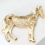 Pony Brooch Horse Pin