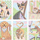 FlowArt- Dot By Letter - Wags & Whiskers