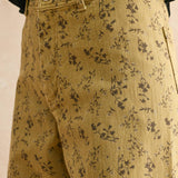 Floral Print Stretched Pants