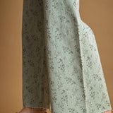 Floral Print Stretched Pants