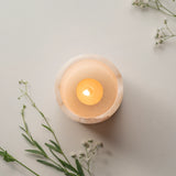 Santo Alabaster Short Votive