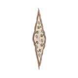 Daisy Silk Diamond Neckerchief