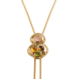 Até Lariat Bolo Sliding  Necklace