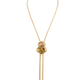 Até Lariat Bolo Sliding  Necklace
