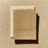 You're My Favorite No. 03