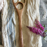 Large Acacia Wood Dough Hook or Dough Whisk