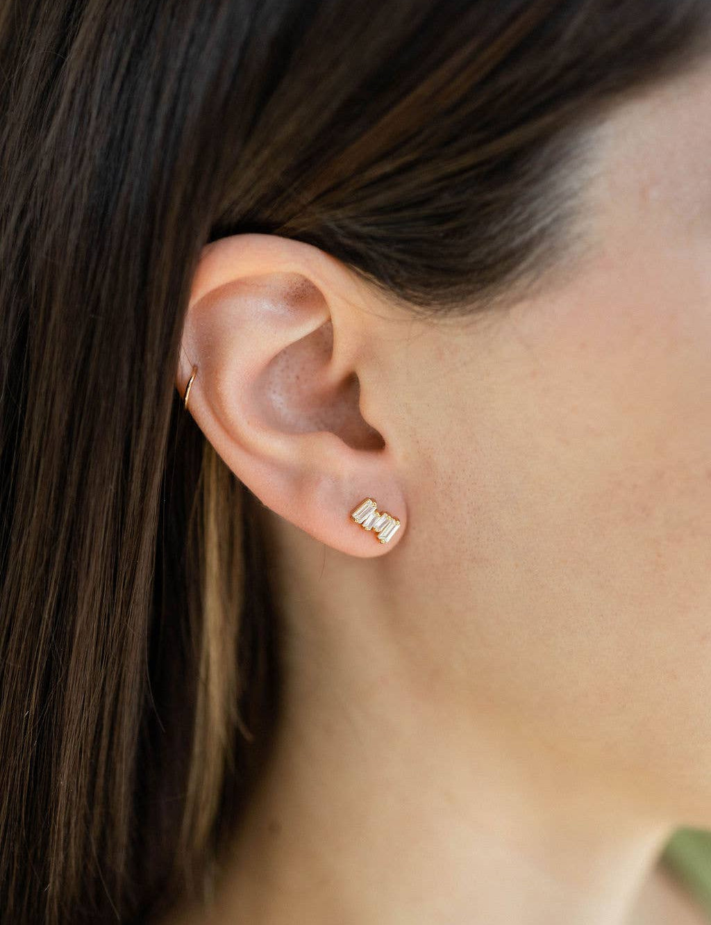 Bridgette Diamond Cluster Studs