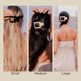 Square Flat Hair Clip | Large