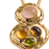 Até Lariat Bolo Sliding  Necklace