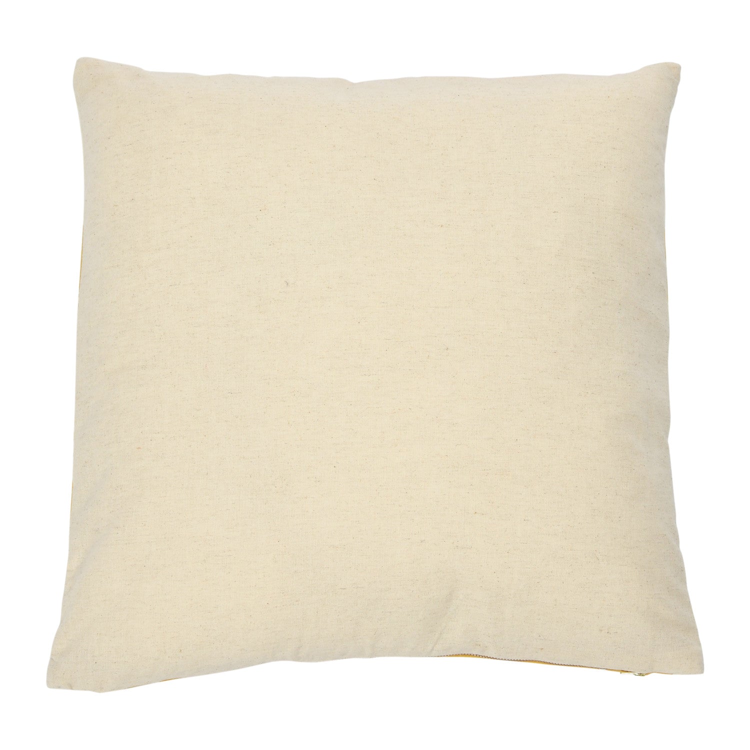 Quilted Cotton Pillow w/ Honeycomb Pattern