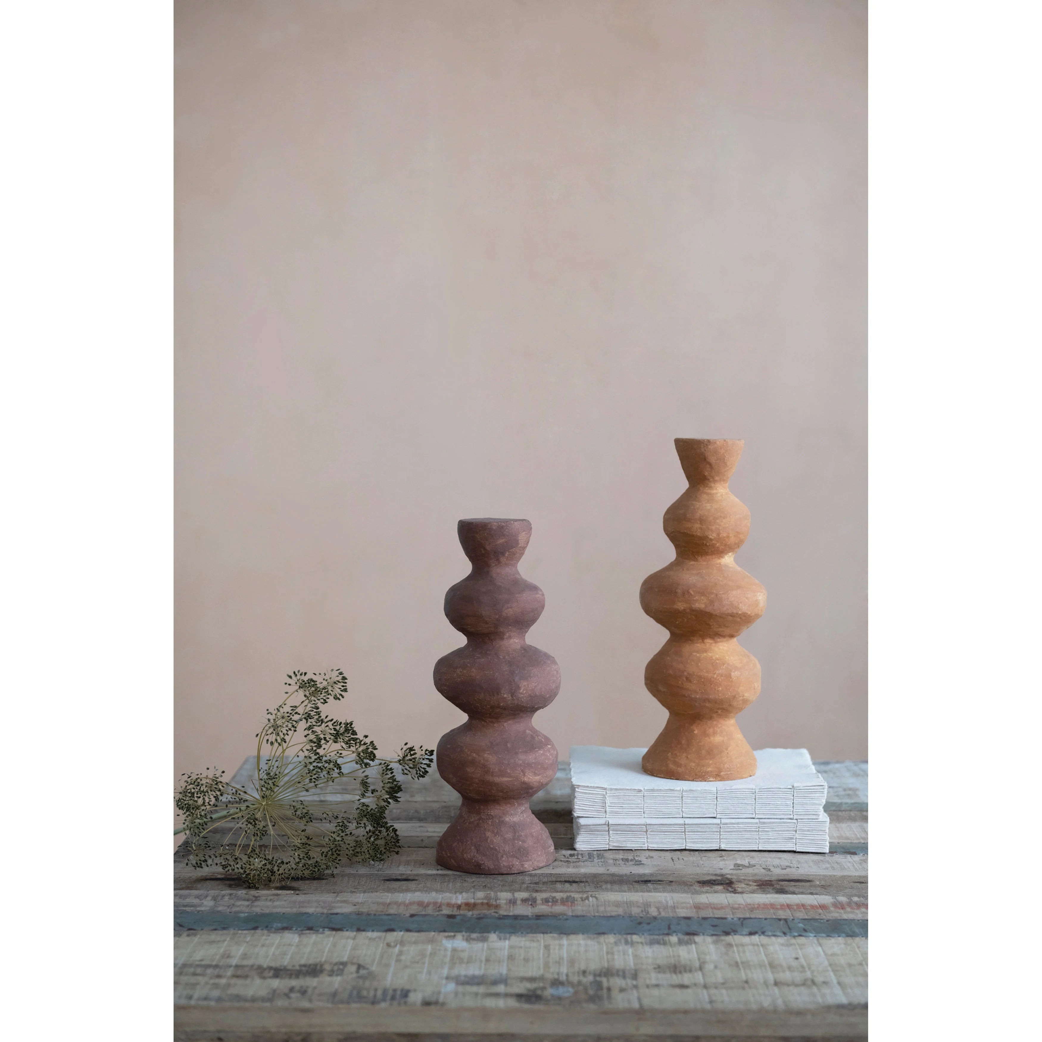 Decorative Handmade Paper Mache Totem