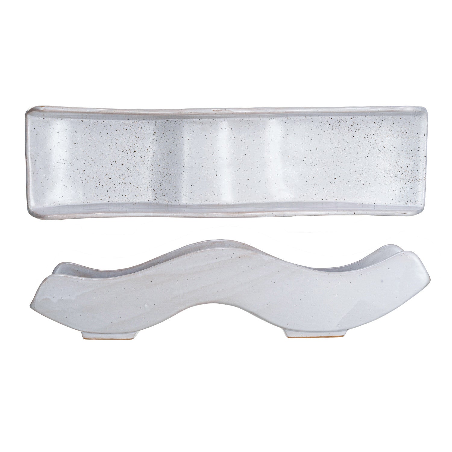 Stoneware Wave Tray