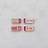 Safety Matches in Matchbox with Saying