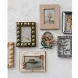 Green Marbled Bobbin Photo Frame
