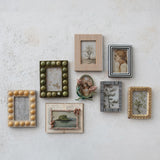 Green Marbled Bobbin Photo Frame