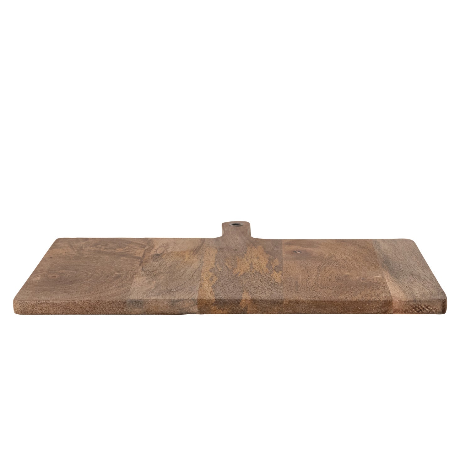 Mango Wood Cheese/Serving Board with Handle, Natural