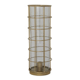 Metal Taper Holder in Metal Cage