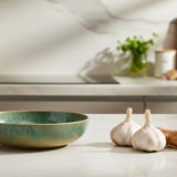 Stoneware Garlic/Ginger Grater Bowl