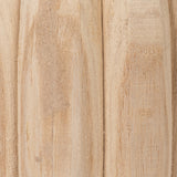 Decorative Carved Wood Vase