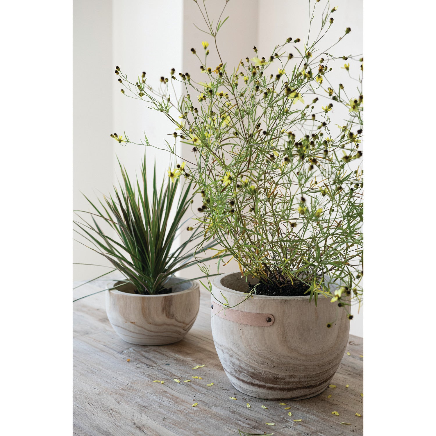 Wood Nested Planters