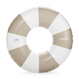 Khaki Vintage Stripe Tube Float