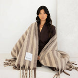 The Wool Stripe Throw