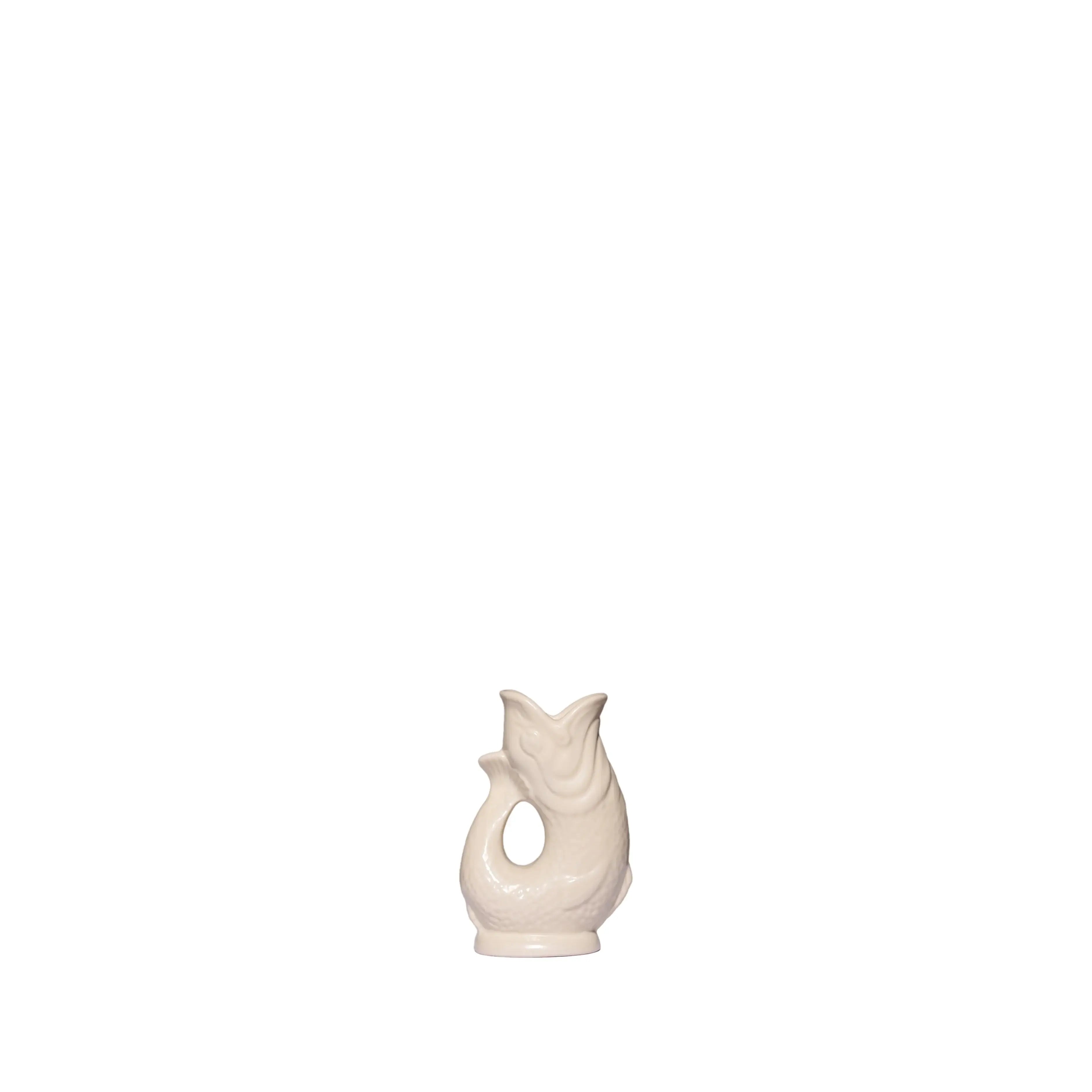 Matte Sand Gluggle Jug