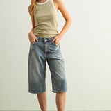 Contrasted Tank Top