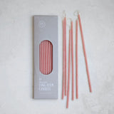 13.5" Beeswax Dipped Long Stem Candles