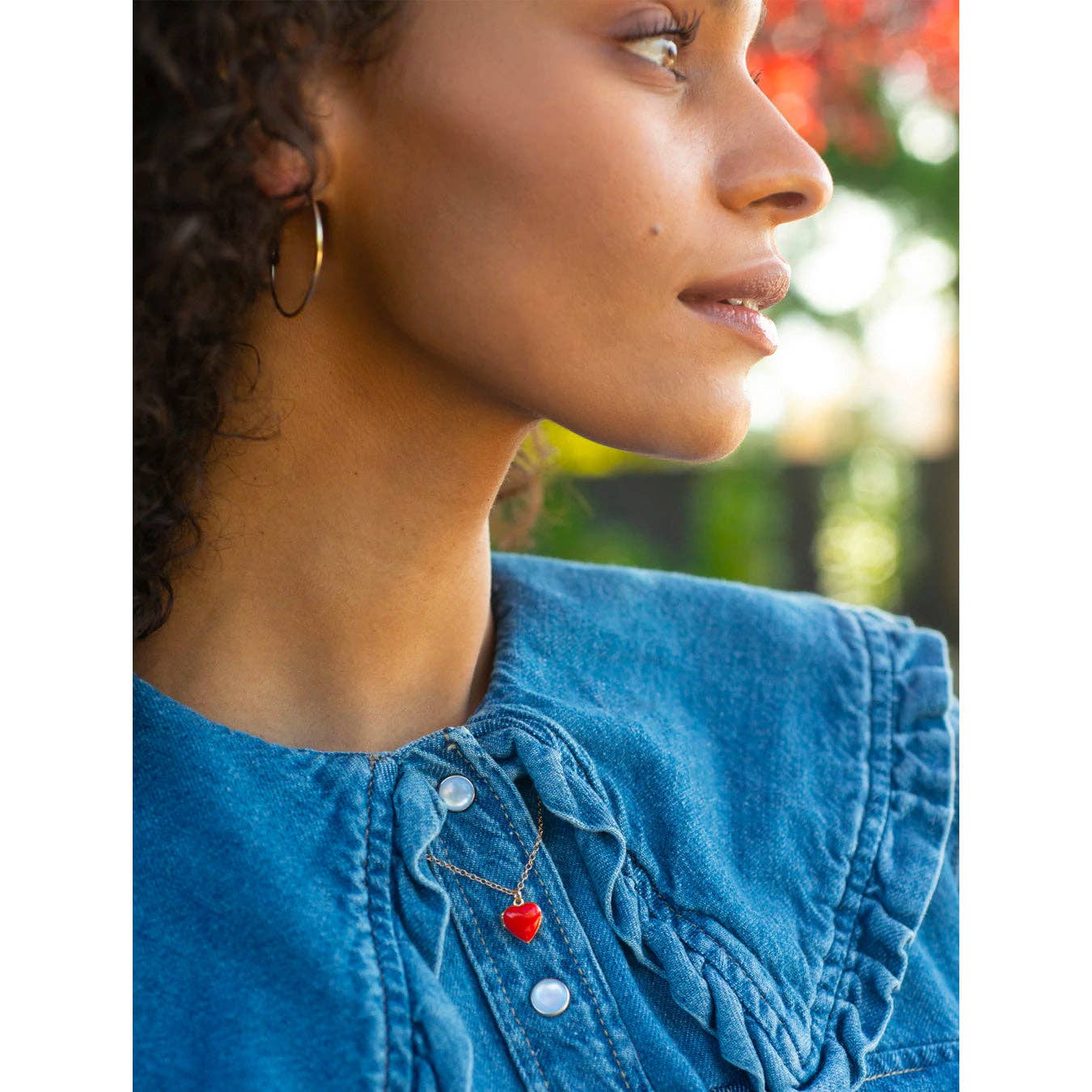 Enamel Heart Locket