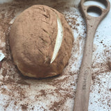 Walnut Wood Dough Hook or Dough Whisk