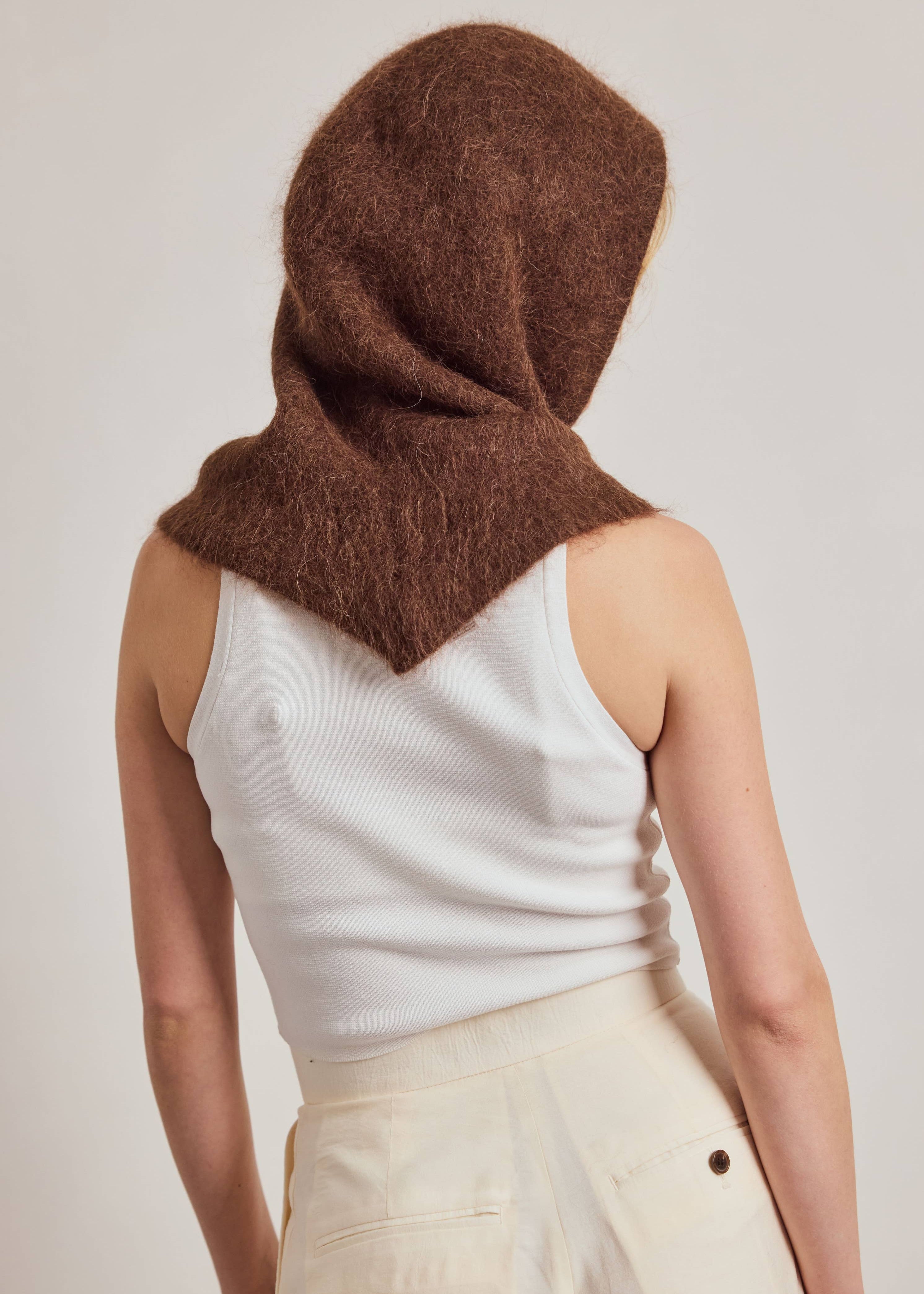 The Alpaca Hooded Scarf