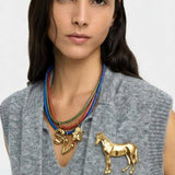 Pony Brooch Horse Pin