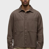 Relaxed Long Sleeve Overshirt