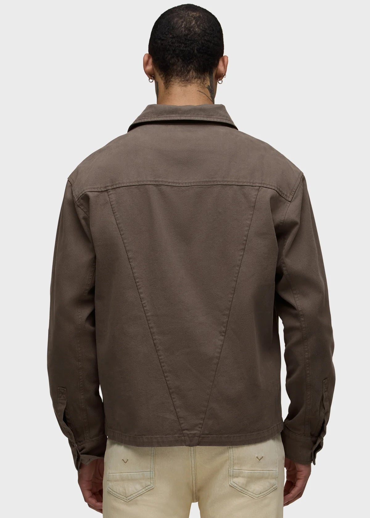 Relaxed Long Sleeve Overshirt